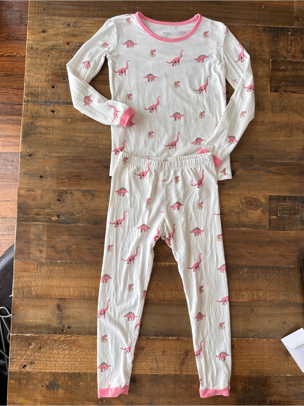 Kyte BABY Rose Jurassic Pajama Set